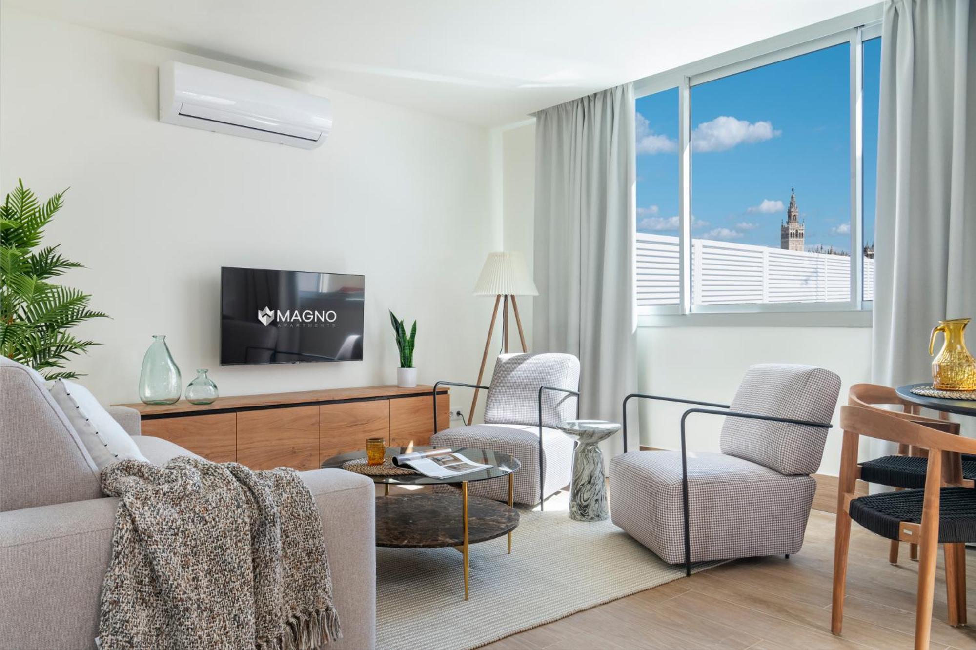 Magno Apartments Almansa Seville Exterior photo